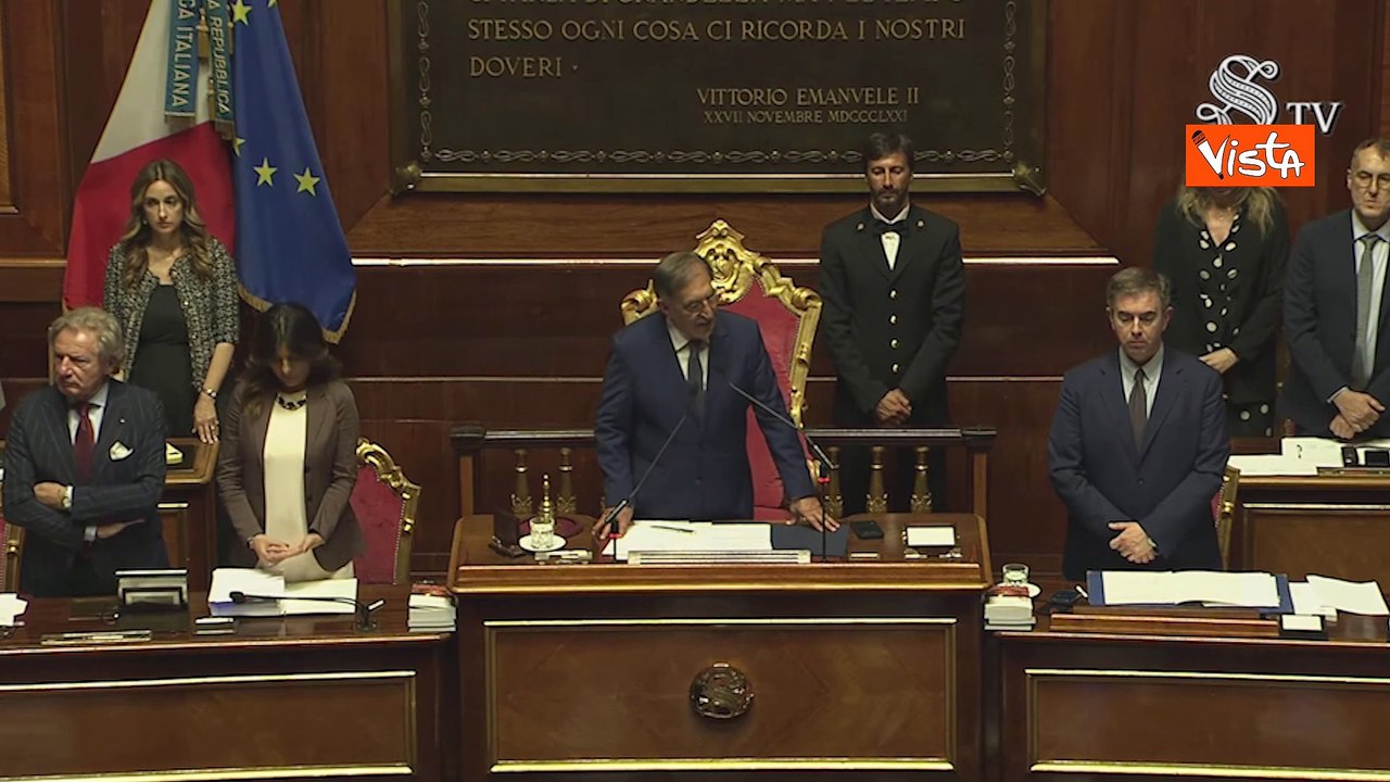La Russa ricorda Graziano in Aula in Senato: "Ci si chiede se potevamo stargli pi? vicino"