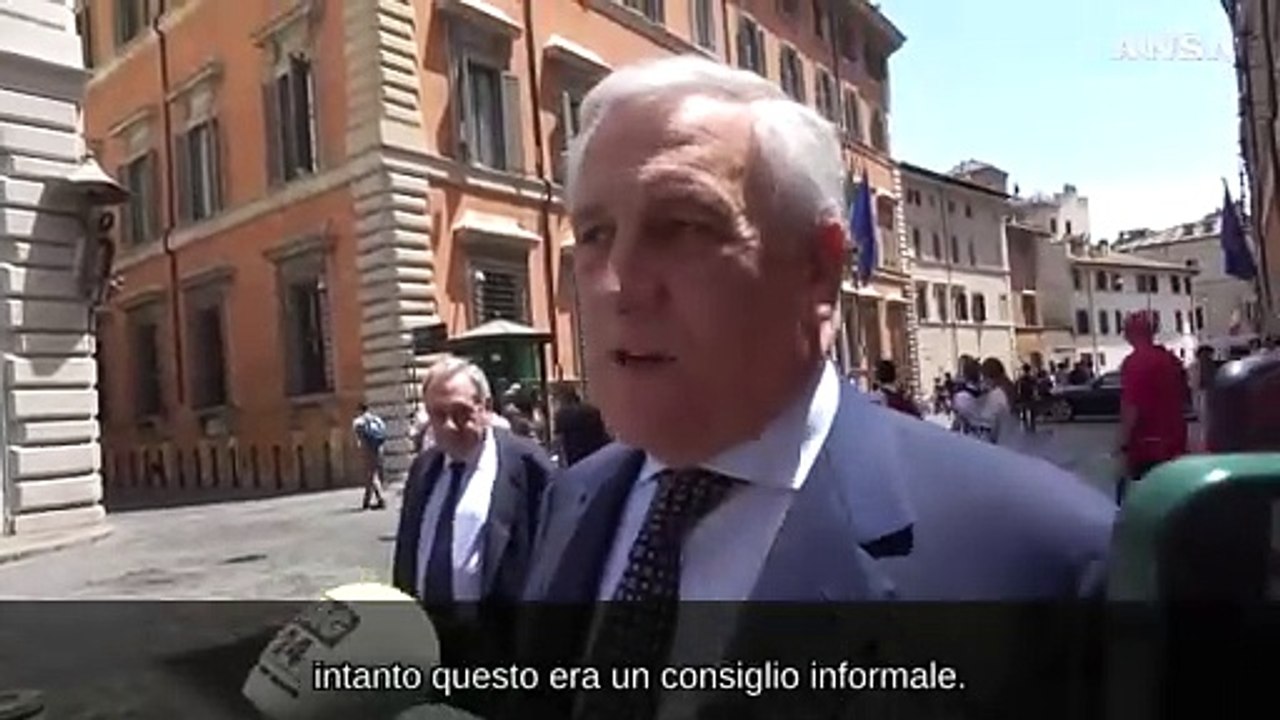 Ue, Tajani: "Su Metsola non ci saranno problemi, ottimista su von der Leyen"