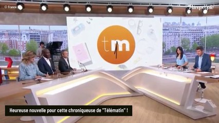 PHOTO Une chroniqueuse emblématique de Télématin a donné naissance à son premier enfant avec son mari, un "fils de"