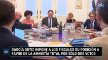 García Ortiz impone a los fiscales su posición a favor de la amnistía total por sólo dos votos