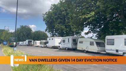 Van dwellers handed 14 day eviction notice by bristol city council
