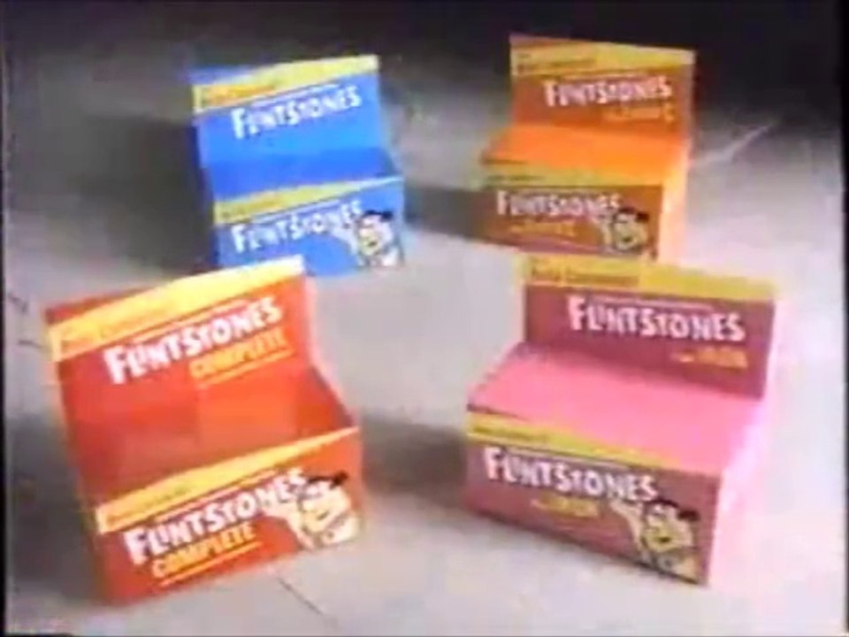 Flintstones Vitamins Commercial 1993