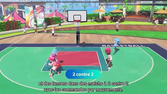 Nintendo Switch Sports - Bande-annonce du basketball
