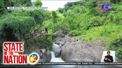 Buntahiya Falls sa San Miguel, Catanduanes | SONA