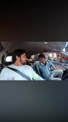 चलती गाड़ी से क़ुद गया लास्ट Miss मत करना full वीडियो the insane pranks YouTube channal par#pranks @rjpurab #comedy #rj @rjnaved