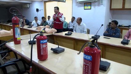 AHMEDABAD COLLECTOR OFFICE FIRE SAFETY & CPR TRAINING