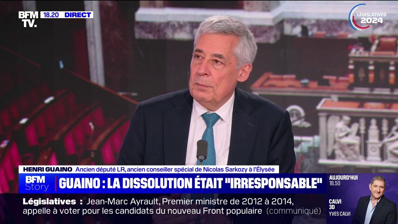 Alliance LR/RN: "C'était inévitable que le parti se retrouve, un jour, déchiré de cette façon", Henri Guaino (LR)