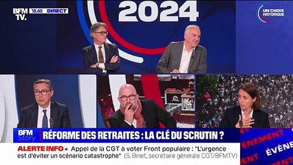 Pour la 1ère fois de son histoire, la CGT donne des consignes de vote et se mobilise pour le Front Populaire et le syndicat demande de faire barrage au Rassemblement National