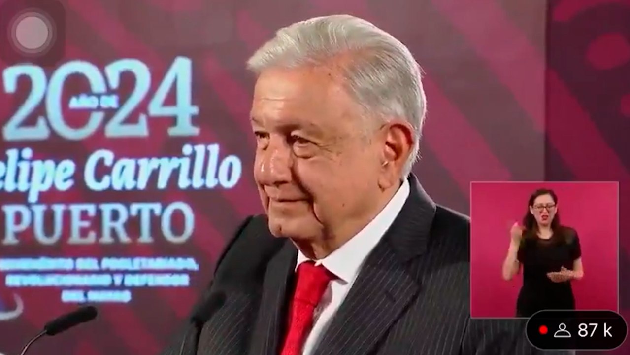 AMLO en la 'Mañanera' sobre el gabinete de Claudia Sheinbaum: "No estoy metiéndome en nada"