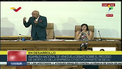 Asamblea Nacional de Venezuela debate sobre despojo de Citgo