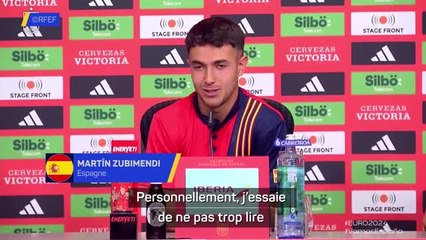 Espagne - Zubimendi refuse d'endosser le statut de favori