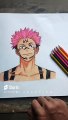Drawing tutorial || Easy art tutorial || Anime drawing transition
