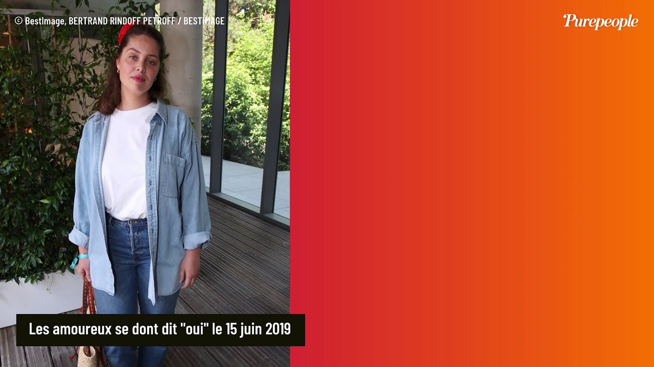 PHOTOS Marie-Ange Casta, mariée sublime en robe empire au bras d'un célèbre humoriste : images inédites d'une journée inoubliable