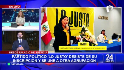 "Lo Justo" no va más: Partido de Flor Pablo y Marisol Pérez Tello se une a "Primero la Gente"