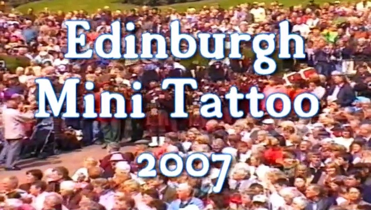 Mini Royal Edinburgh Military Tattoo 07 - Princes Street Gardens - Fanfare & Massed Pipes and Drums