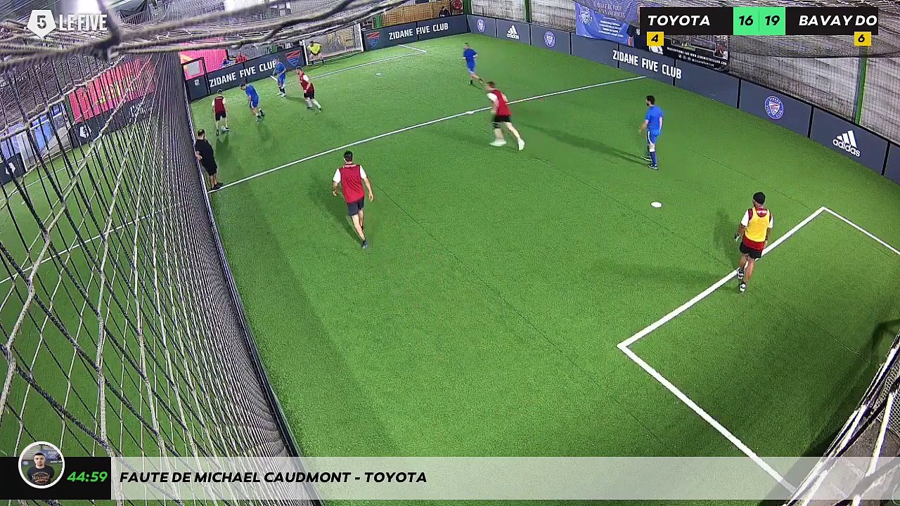 Faute de Michael Caudmont - TOYOTA