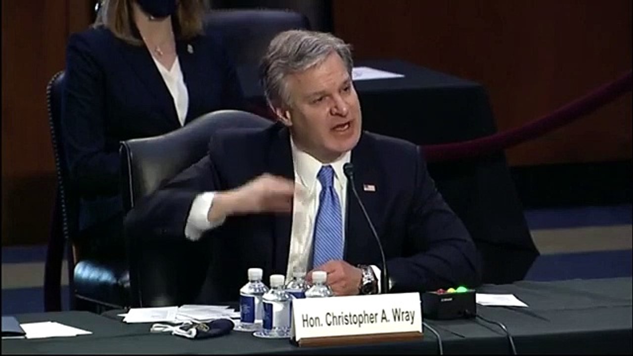 COMPANIES ALLOW US ACCESS' Wray FALLS ON HIS FACE with FOOLISH 'tracking' confession to Josh Hawley