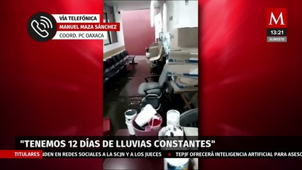 "Inundaciones son por falta de limpieza": Protección Civil de Oaxaca