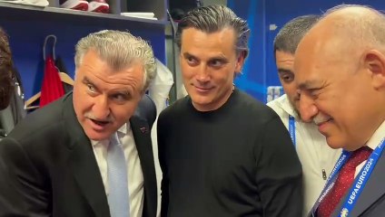 Cumhurbaşkanı Erdoğan, A Milli Takım soyunma odasıyla telefonda görüştü