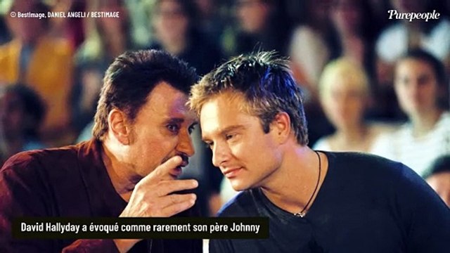 David Hallyday franc sur sa relation avec son père Johnny : C'était un coup de fil de temps en temps