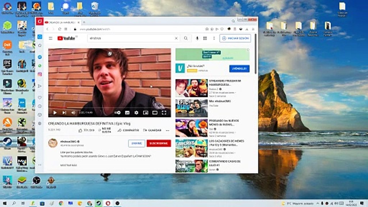  Como VER YOUTUBE en VENTANA FLOTANTE en OPERA SIN PROGRAMAS FÁCIL y RÁPIDO