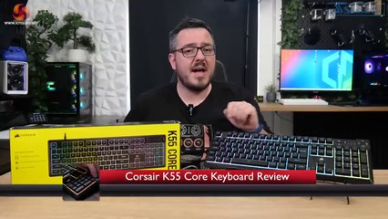 Is Corsair K55 Good For Gaming? - Corsair k55 Core RGB Gaming Keyboard Review