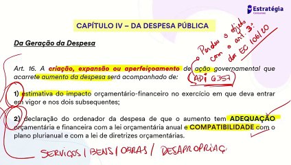A65 LC 101 (LRF) Parte 7 - Lei de Responsabilidade Fiscal AFO
