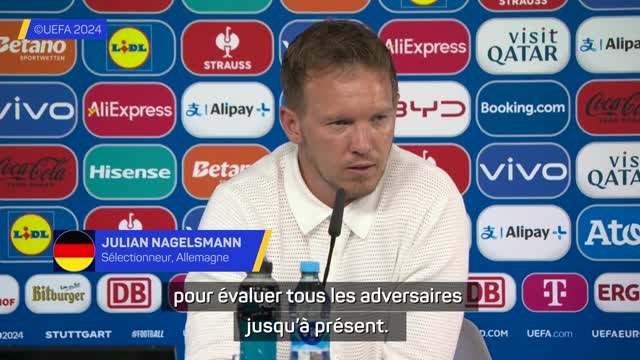 Allemagne - Nagelsmann : Concentré uniquement sur les prochains matches