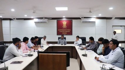 MORBI DISTRICT COLLECTOR MEETING FOR SAFETY IMPLEMENTATION