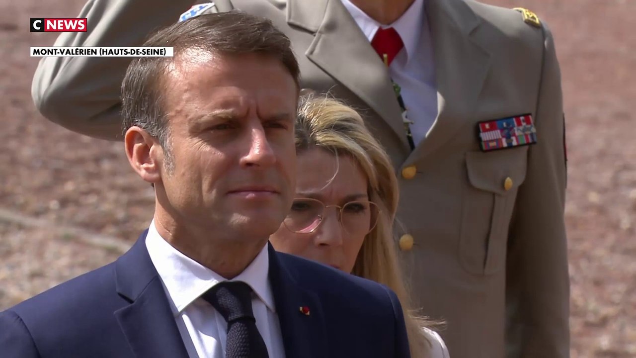 Emmanuel Macron commémore l’Appel du 18 juin au...