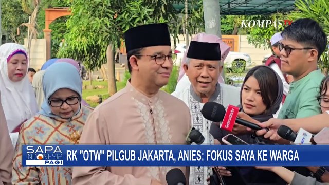 Anies Baswedan Respons Isu Ridwan Kamil Masuk ke Bursa Cagub Jakarta: Fokus Saya ke Warga