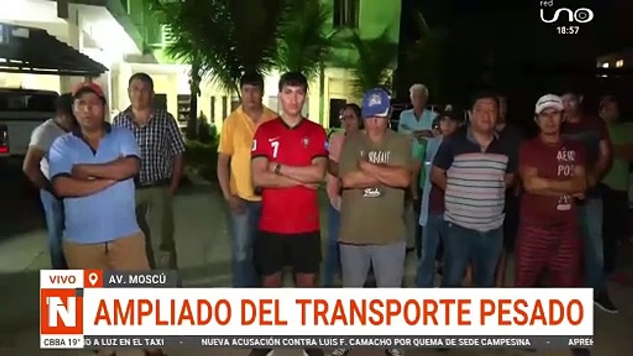 ampliado del transporte pesado