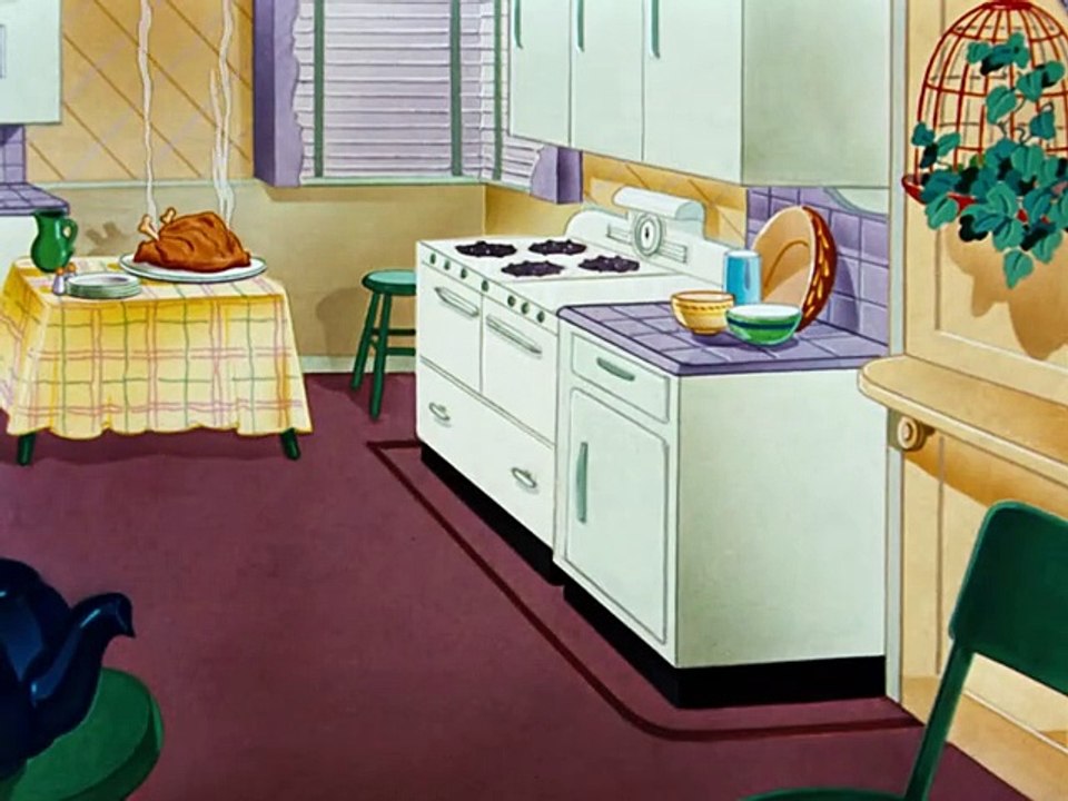 Tom & Jerry (1940) - S1950E07 - The Framed Cat