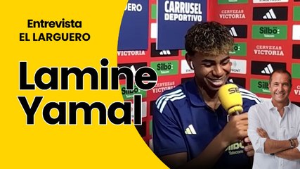 Entrevista a Lamine Yamal en El Larguero (18/06/2024)