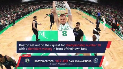 Boston Celtics - Story of the NBA Finals series