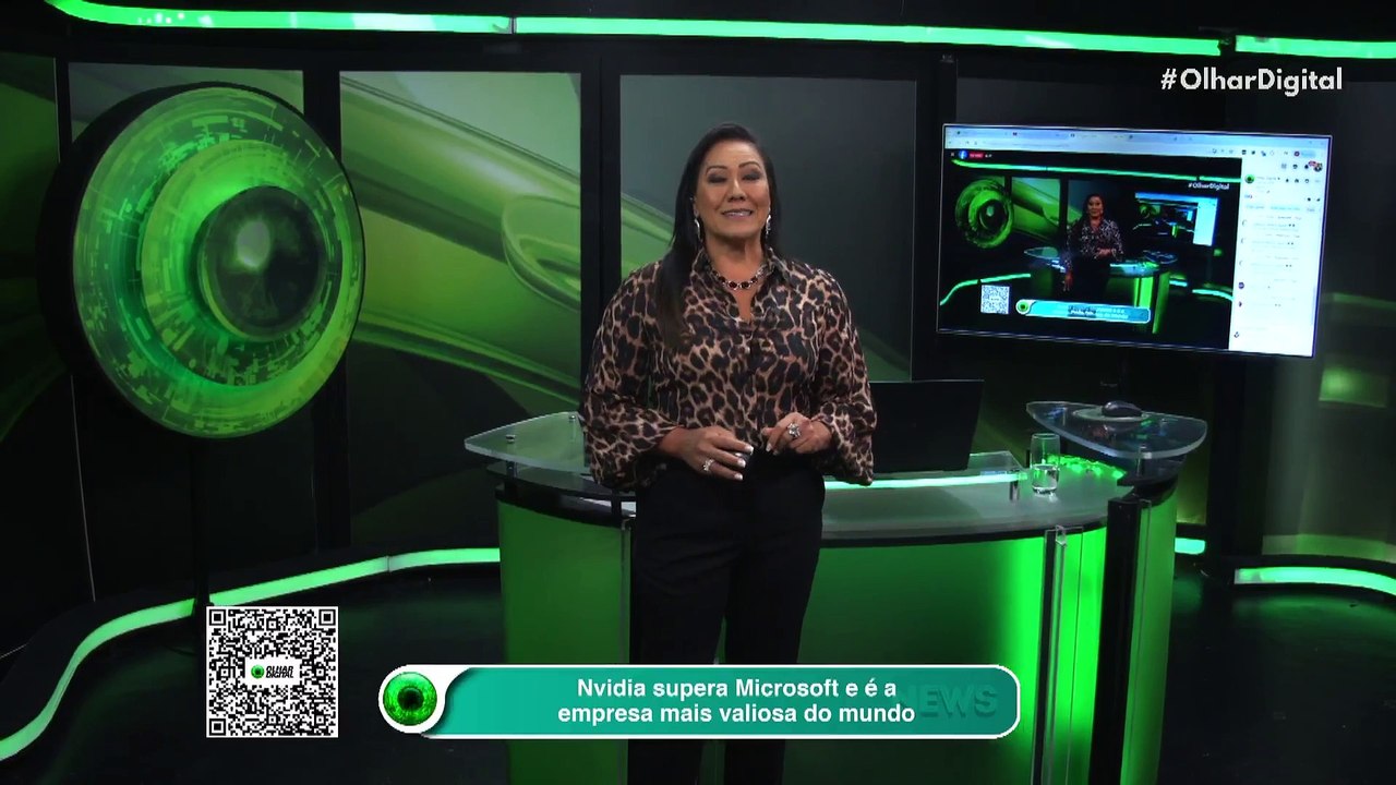 Nvidia supera Microsoft e é a empresa mais valiosa do mundo