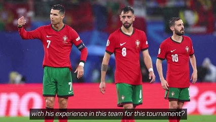 Download Video: Fernandes praises 'important' Ronaldo after Portugal win