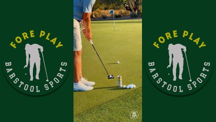 Testing Out A Tricky 30-Foot Putt