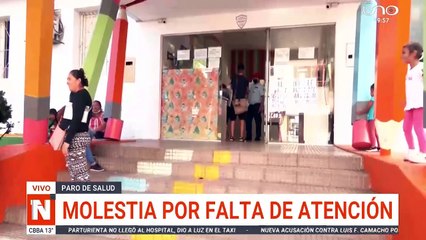 molestia por falta de atecion    Pacientes sufren por el paro