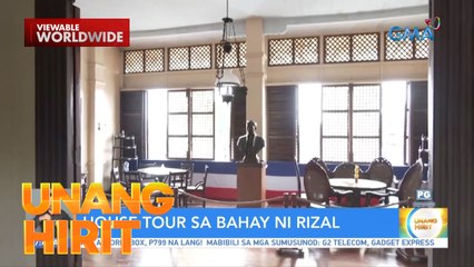 House Tour sa Bahay ni Dr. Jose Rizal | Unang Hirit