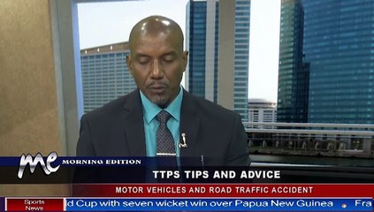 TTPS URGES ROAD SAFETY