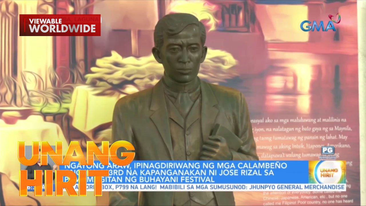 House Tour sa Bahay ni Dr. Jose Rizal | Unang Hirit