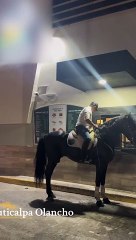 Captan a hondureño comprando café montado a caballo en Olancho