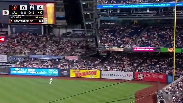 Anthony Santander conectó jonrón de dos carreras contra Yankees