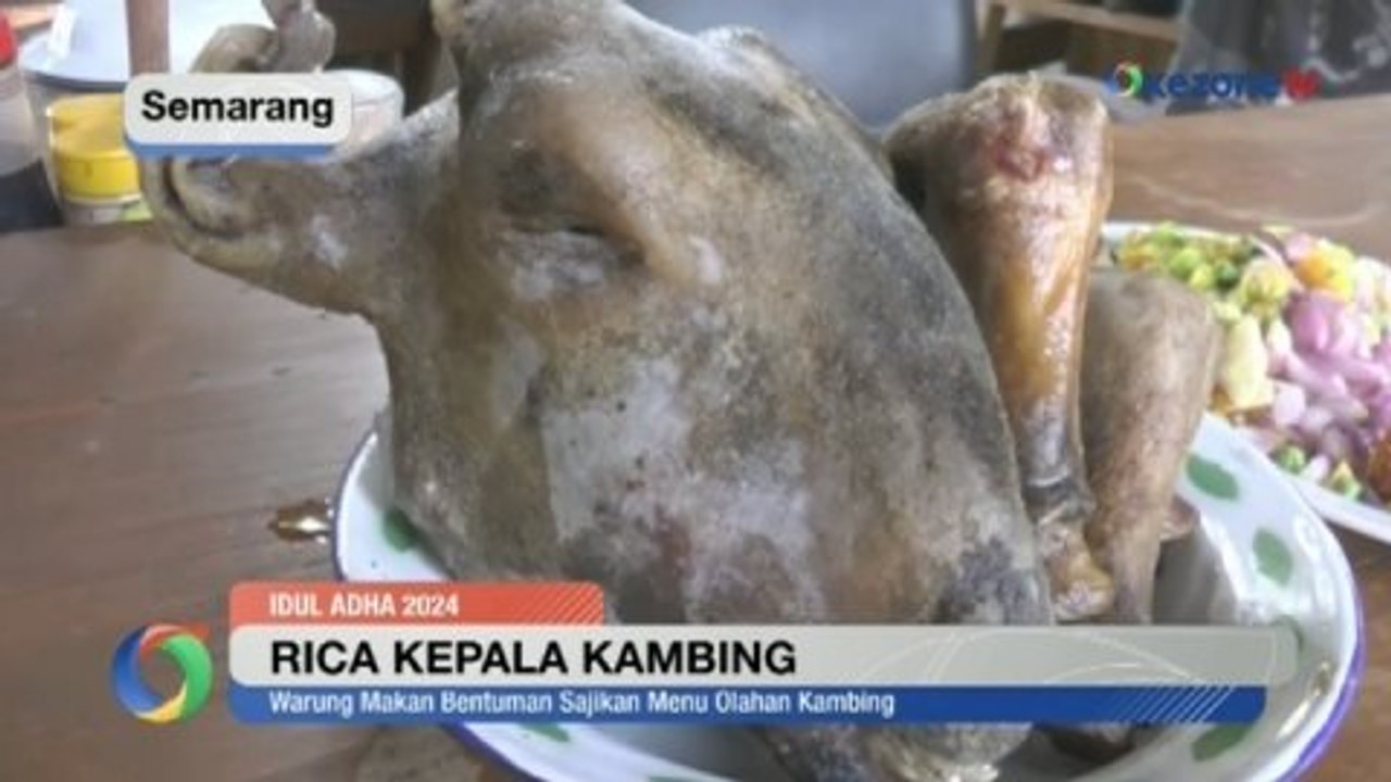 Rica-Rica Kepala Kambing yang Menggugah Selera