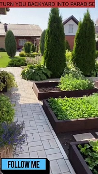 Make you backyard a paradise