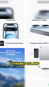 Apple iPhone 15 Plus (256 GB) - Black