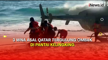 3 WNA Asal Qatar Tergulung Ombak di Pantai Kelingking Nusa Penida, 1 Tewas