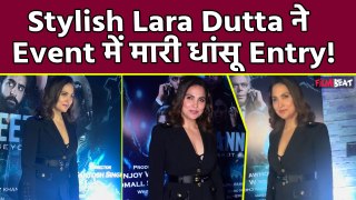 Lara Dutta ने Black Outfit पहने मारी Stylish Entry, Ranneeti की Success Party में दिखीं खूबसूरत