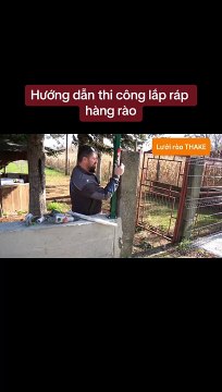 hướng dẫn thi công lắp đặt lưới thép hàng rào | Call/Zalo: 0785 568 858.